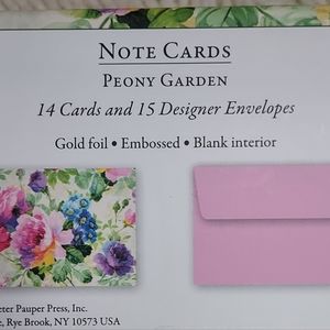 Floral Stationery Note Cards with Envelopes